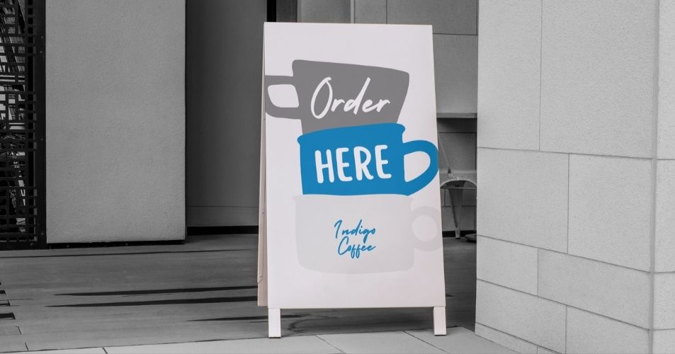 A-Frame Sign