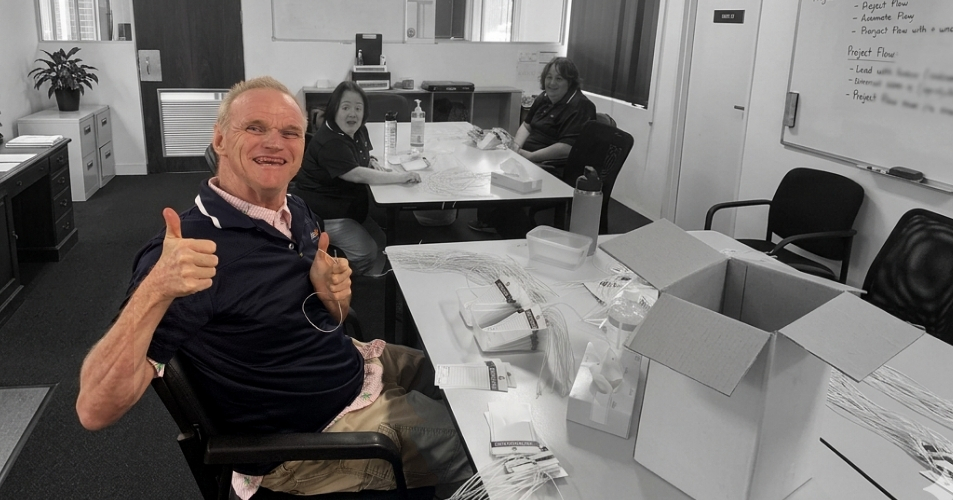 Intelife Safety Tag Stringing