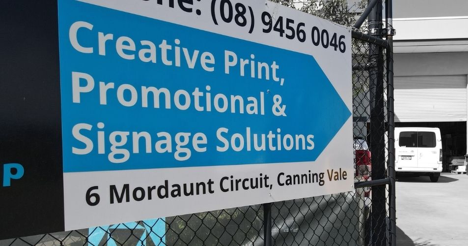 AAA Print Sign