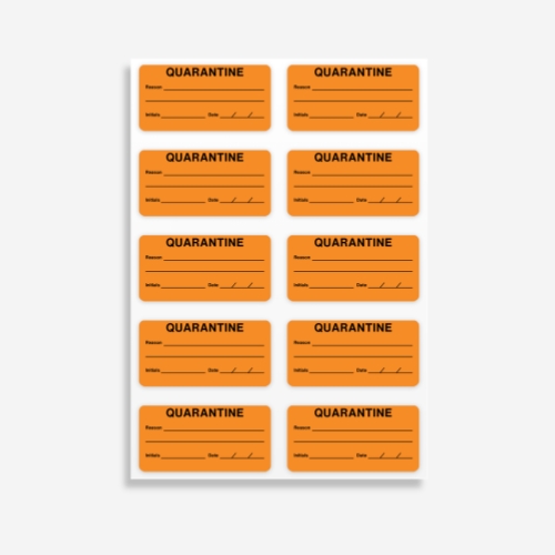 Quarantine Labels