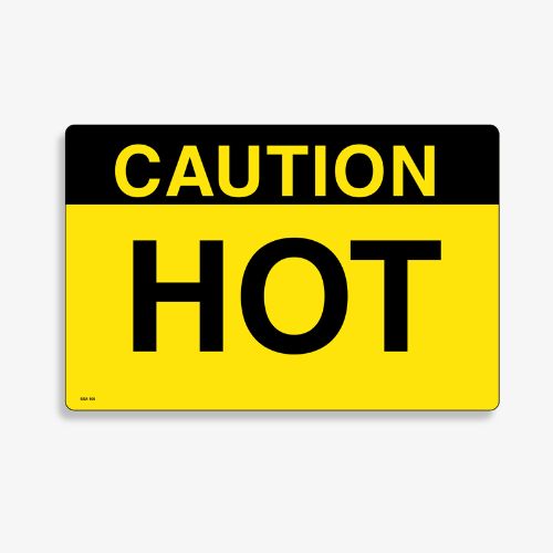 SSA 109 Caution Hot