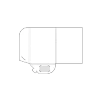 10mm Gusset 219 x 310mm Presentation Folder Templates