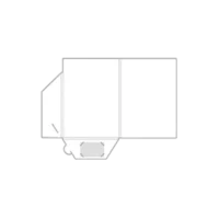 5mm gusset 220 x 312mm Presentation Folder Templates