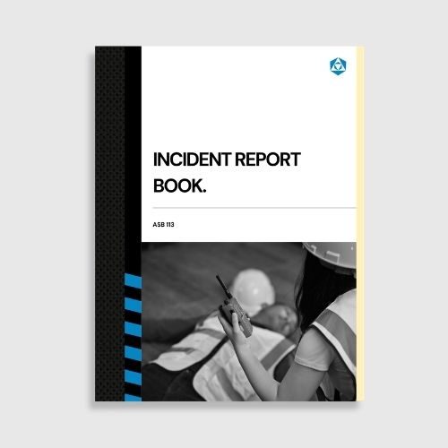 ASB 113 Incident Report Book