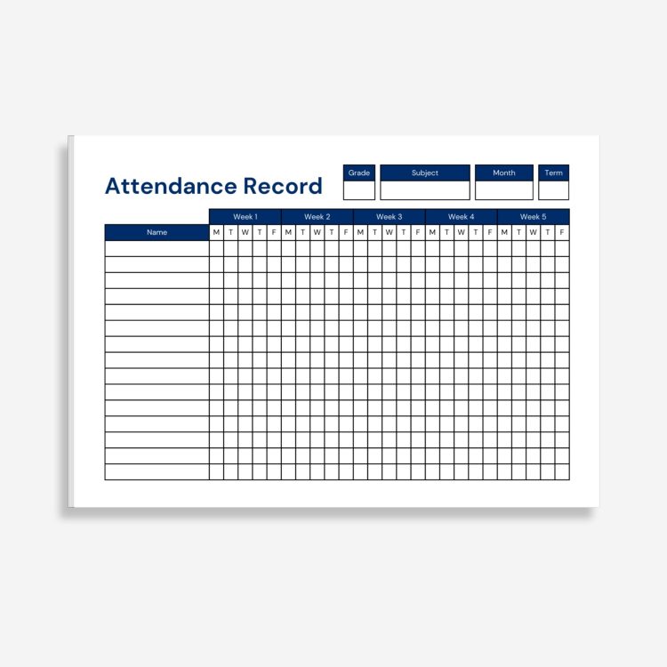 Attendance Registers