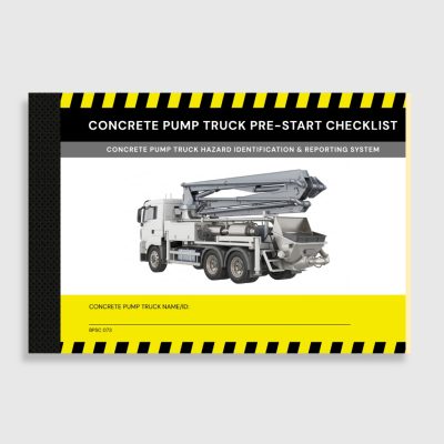 BPSC 073 Concrete Pump Truck Pre-Start