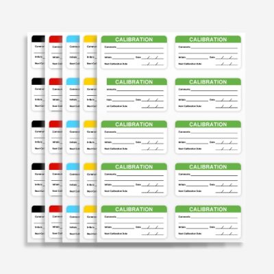 Calibration Labels Calibration Labels