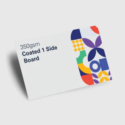 Coated 1 Side Digital Business Card