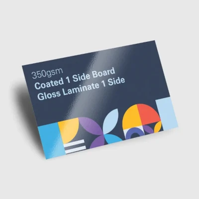 Coated Gloss Laminate 1 Side Digital Business Card