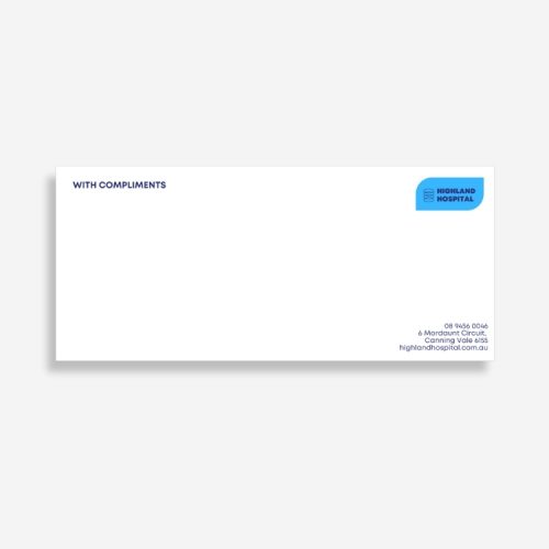 Practice Branding Compliment Slips