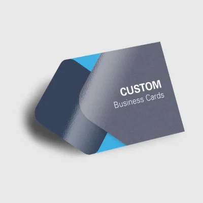 Custom Shape Business Card Custom Shape Business Card