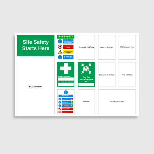 Emergency Information Boards | #1 Quality AAA Print Group