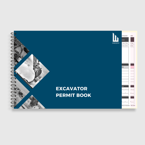 Excavator Permit Book