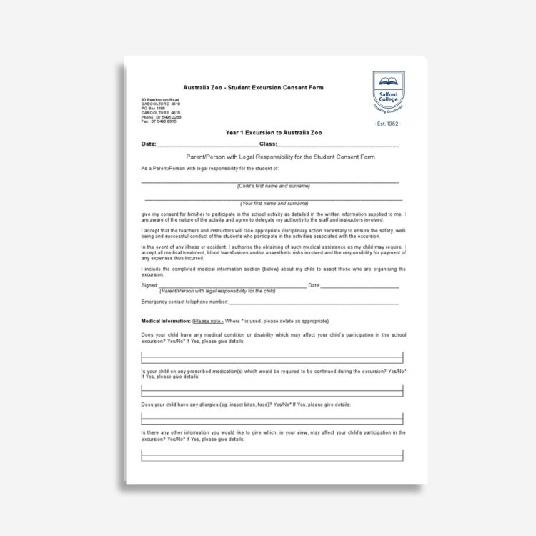 Excursion Forms