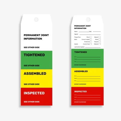 FST 101 Joint Information Flange Tag