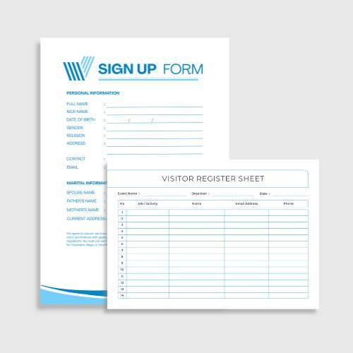 Printed Forms Perth | #1 Quality AAA Print Group