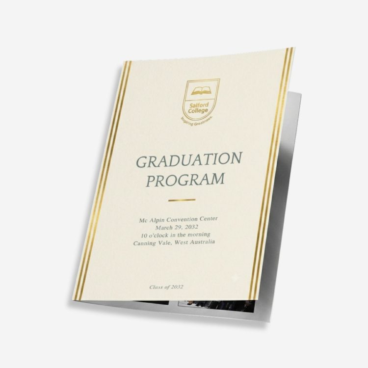 Graduation Ceremony Programs