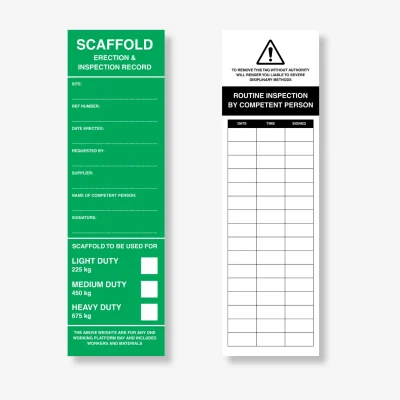 HDT 007 Scaffold Tag