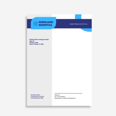Custom Letterheads