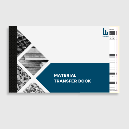 Materials Transfer Book | #1 Quality AAA Print Group