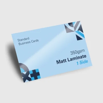 350gsm Matte Standard Business Card