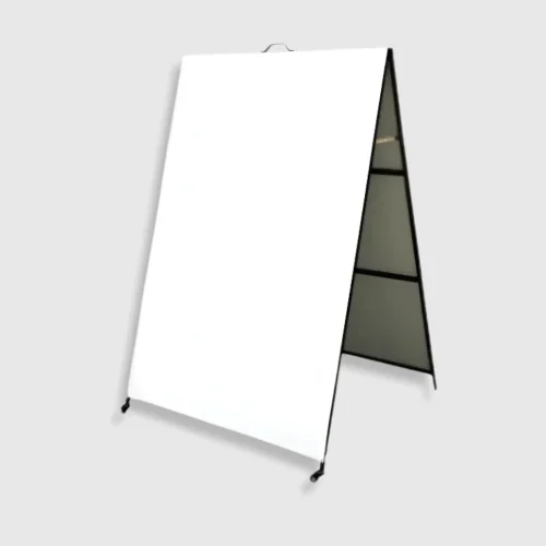 Metal A-Frame with Wheels