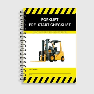 PSC 003 Forklift Pre-Start Book