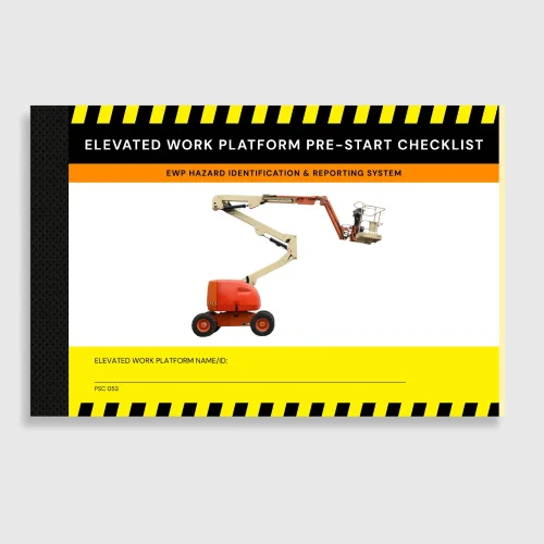 PSC 053 Budget EWP Pre-Start Checklist