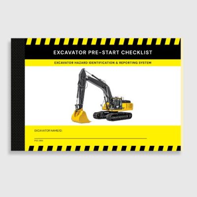 BPSC 054 Excavator Pre-Start Checklist