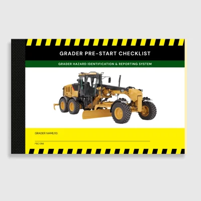 PSC 056 Grader Pre-Start Checklist