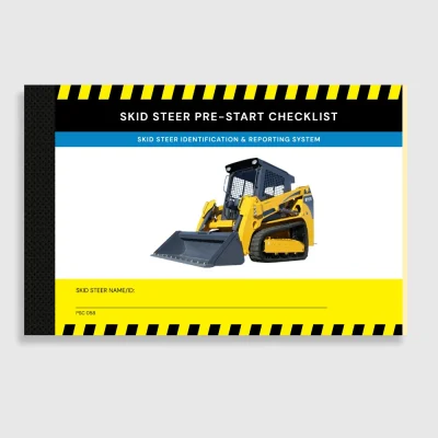 PSC 058 Skid Steer Pre-Start Checklist