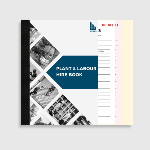 Civil Plant & Labour Hire Book | #1 Quality AAA Print Group