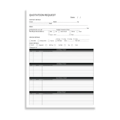 Quote Request Form