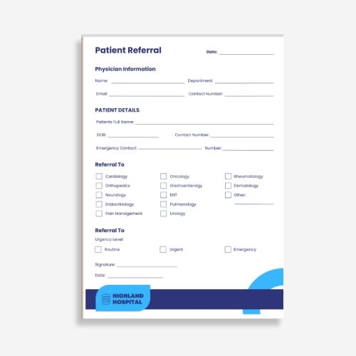 Referral Pads