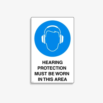 SSA 002 Hearing Protection Must Be Worn In This Area
