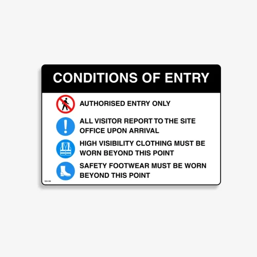 SSA 006 Conditions Of Entry