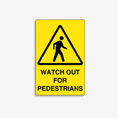 SSA 103 Watch Out For Pedestrians