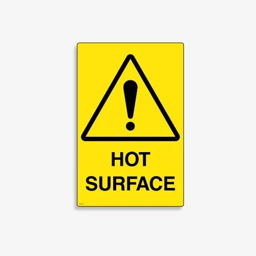 SSA 106 Hot Surface Sign