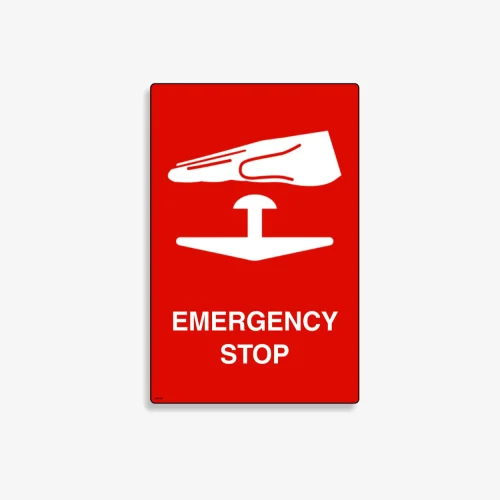 SSA 302 Emergency Stop Sign