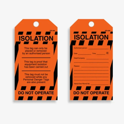 STA 006 Isolation Tag