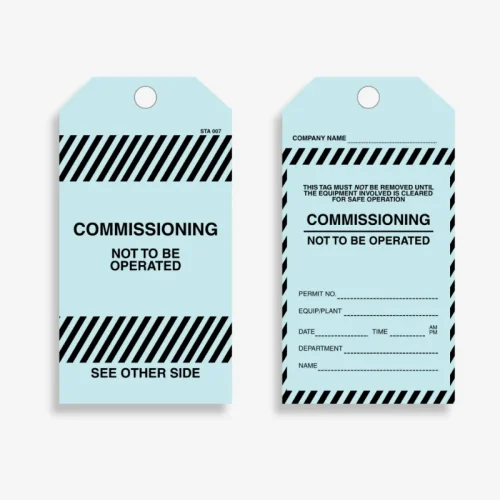 STA 007 Commissioning Tag