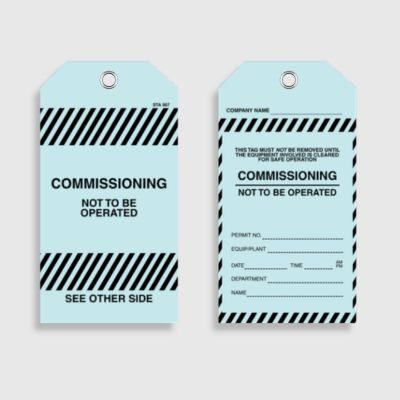 STA 007 Commissioning Tag