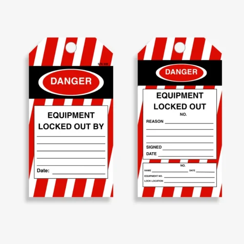 STA 008 Lockout Danger Tag​