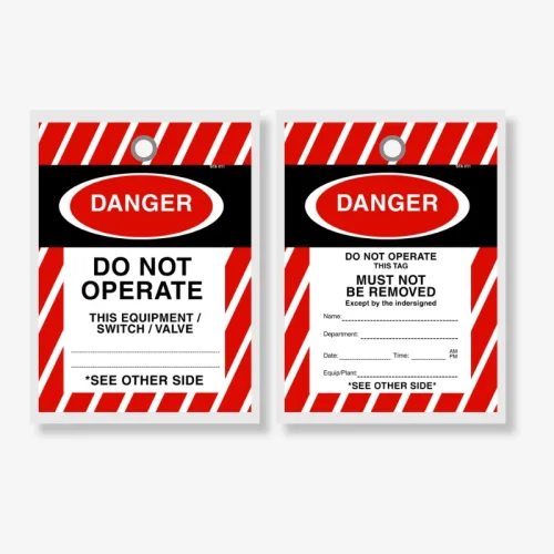 STA 011 TAMPERPROOF DANGER TAG