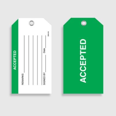 STA 014 Accepted Tag