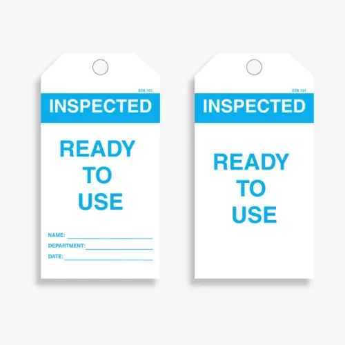 Inspected Ready to Use Tag​