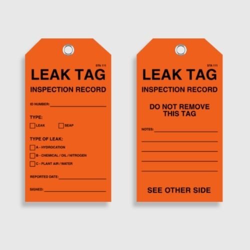 STA 111 Leak Tag