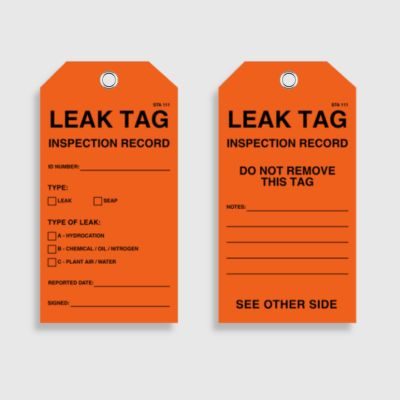 STA 111 LEAK TAG