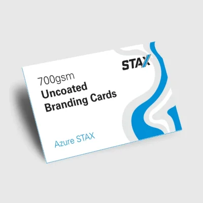 Stax Business Cards Blue