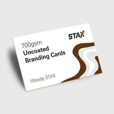 Stax Business Cards Brown
